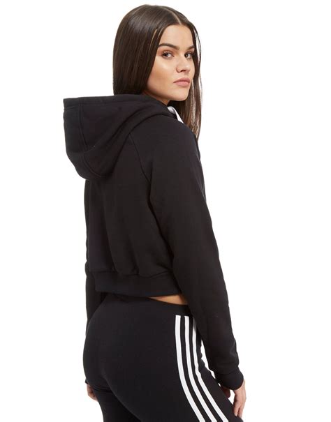 cheap adidas crop top hoodie|Adidas originals crop hoodie.